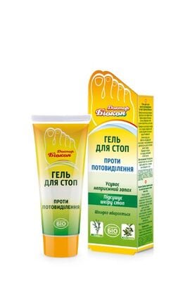 БІОКОН-Гель для стоп Доктор Биокон Против потоотделения 75 мл-4820008315847-