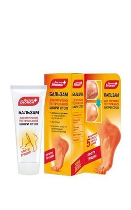 БІОКОН-Бальзам для ног Доктор Биокон Для кожи стоп 75 г-4820008314024-