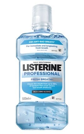 LISTERINE-Ополаскиватель для полости рта Listerine Professional Свежее дыхание 500 мл-3574661860558-