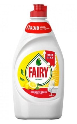 FAIRY-Засіб для ручного миття посуду Fairy Лимон 450 мл-8006530111584-