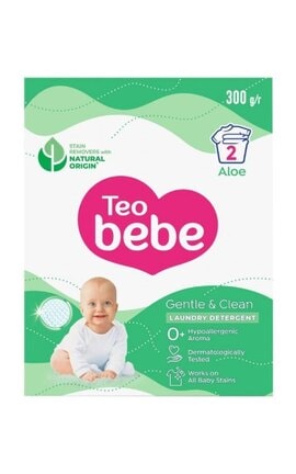 TEO BEBE-Пральний порошок Teo Bebe Gentle & Clean Aloe 300 г-3800024049330-