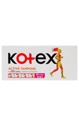 KOTEX-Тампоны Kotex Active Супер 32 шт-5029053586014-