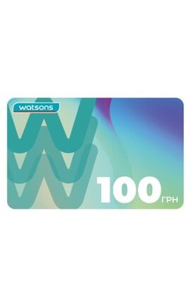 АКЦІЯ-Подарунковий сертифікат Watsons на 100 гривень 1 шт-665012-