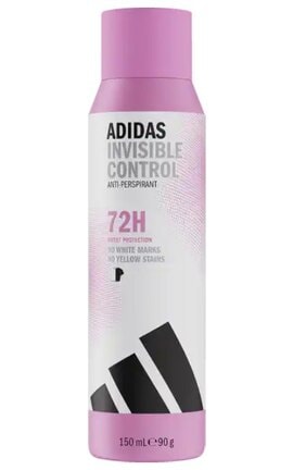 ADIDAS-Антиперспирант-спрей Adidas Invisible Control 150 мл-3616305953414-