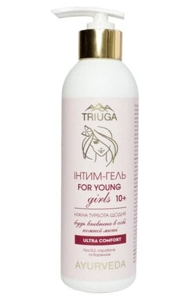 FOR YOUNG-Гель для інтимної гігієни Triuga Ayurveda For Young Girls 300 мл-4820164641811-