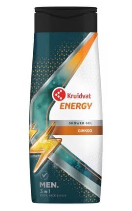 KRUIDVAT-Гель для душу Kruidvat 3-в-1 Енергетичний 300 мл-8720674379432-