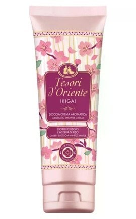 TESORI D'ORIENTE-Гель-крем для душу TESORI D'ORIENTE Cherry Blossom and Rice Ikigai 250 млШ ПАРФУМ.ІКІҐАЙ-8008970060699-