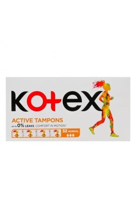 KOTEX-Тампони Kotex Active Normal 32 шт-5029053586007-