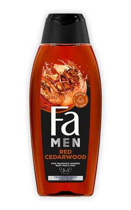 FA-Гель для душа Fa Men Красное дерево 400 мл-9000101641073-