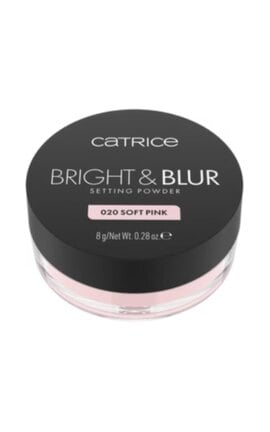 CATRICE-Рассыпчатая пудра для лица Catrice Bright & Blur Setting Powder 020 Soft Pink 8 г-4059729548177-