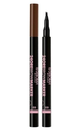 DEBORAH GROUP S.r.l-Маркер для бровей Deborah 24Ore Brow Marker 02 Light brown 0.8 г-8009518343953-