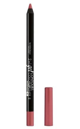 DEBORAH GROUP S.r.l-Олівець для губ Deborah 2in1 Gel Control&Color 03 Dusty Pink 1.3 г-8009518365313-