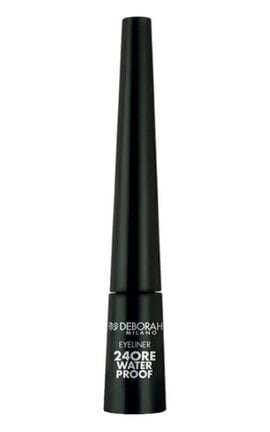 DEBORAH GROUP S.r.l-Рідка підводка для очей Deborah Eyeliner 24Ore Waterproof водостійка чорна 2.9 г-8009518150179-