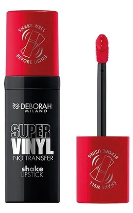 DEBORAH GROUP S.r.l-Рідка помада для губ Deborah Super Vinyl Shake 04 Signature Red 4 мл-8009518442243-