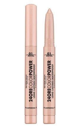 DEBORAH GROUP S.r.l-Тени-карандаш для век Deborah 24Ore Color Power Waterproof водостойкие 01 Champagne 1.4 г-8009518386530-