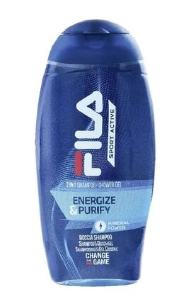 FILA-Парфумований шампунь-гель для душу Fila Sport Active Energize & Purify унісекс 250 мл-8017331093023-