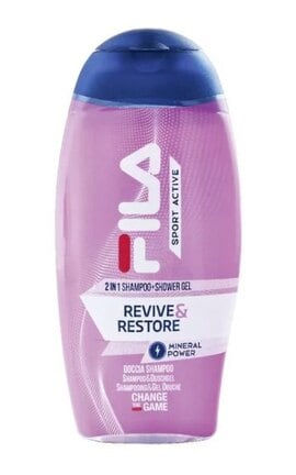 FILA-Гель-шампунь для душу Fila Sport Active Revive & Restore 2in1 250 мл-8017331093061