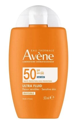 AVENE-Сонцезахисний ультра-флюїд Avene Suncare Solaire Ultra-Fluid SPF 50+ 50 мл-3282770392654-