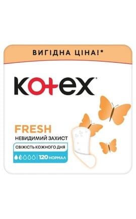 KOTEX-Щоденні гігієнічні прокладки Kotex Normal 120 шт-5029053591933-