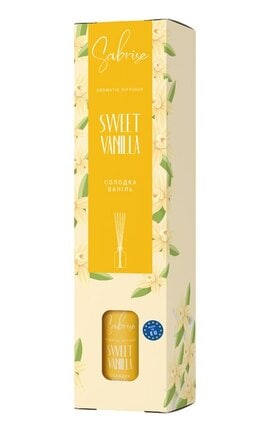 SABRISE-Ароматичний дифузор Sabrise Sweet Vanilla 30 мл-4820184443440