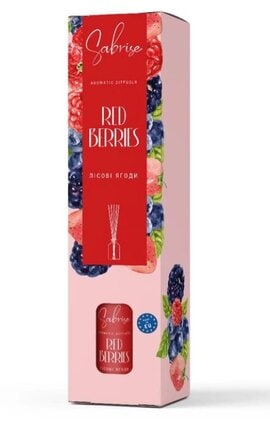 SABRISE-Ароматичний дифузор Sabrise Red Berries 30 мл-4820184443426-