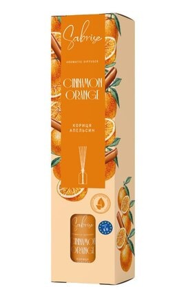 SABRISE-Аромадифузор Sabrise Cinnamon Orange 30 мл-4820184443457-