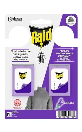 RAID-Гель от моли Raid Лаванда 2 шт-5000204304930-