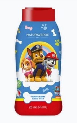NATURAVERDE KIDS-Детская пена для ванны Naturaverde Paw Patrol Bubble Bath 250 мл-8029241135830-