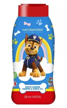NATURAVERDE KIDS-Дитячий гель для душу та шампунь Naturaverde Kids Paw Patrol Shampoo & Shower Gel 250 мл-8029241134963-