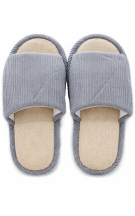 WATSONS-Тапочки женские серые размер 40-41-4894819590076-