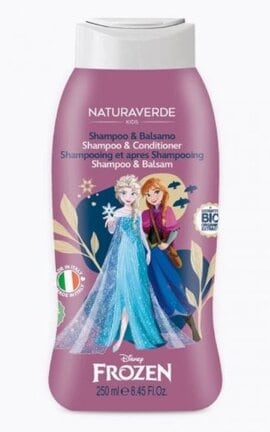 NATURAVERDE KIDS-Шампунь-кондиционер Naturaverde Kids Frozen для детей 250 мл-8029241114446-