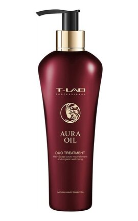--Кондиціонер T-LAB Professional Aura Oil Duo Treatment для м'якості й еластичності волосся 300 мл-5060466662513-