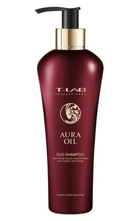 T-LAB-Шампунь T-LAB Professional Aura Oil Duo для мягкости и эластичности волос 300 мл-5060466662506-