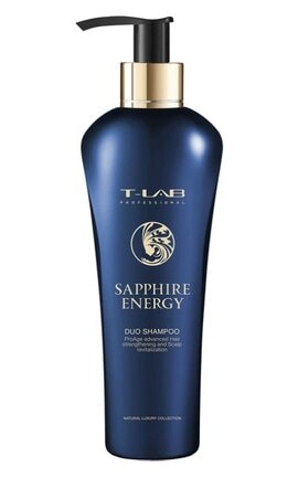 T-LAB-Шампунь T-LAB Professional Sapphire Energy Duo для укрепления волос 300 мл-5060466662544-