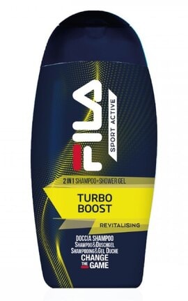 FILA-Шампунь-гель для душу Fila Sport Active Turbo Boost Парфумований 250 мл-8017331099278-