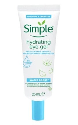 SIMPLE-Гель для шкіри навколо очей зволожуючий Simple Water Boost 25 мл-8720181047879-