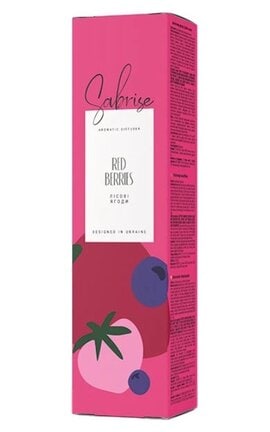 SABRISE-Аромадиффузор Sabrise «Red Berries» 85 мл-4820184443488-