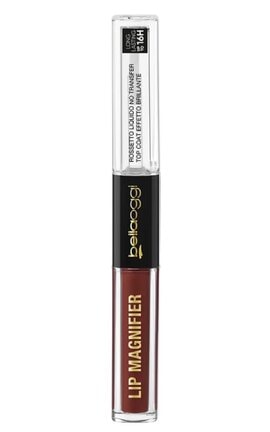 BELLAOGGI-Помада-блиск для губ Bellaoggi Lip Magnifier 16H Liquid Lipstick 2 в 1 206 4.7 мл-8028997018916-