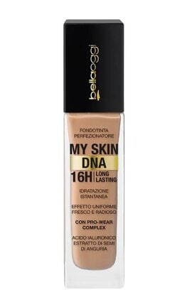 BELLAOGGI-Тональная основа для лица Bellaoggi My Skin DNA 16H 10C - Cashmere Nude 34 г-8028997014901-