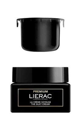 LIERAC-Набор LIERAC Премиум Крем для лица шелковистый 50 мл + сменный блок 50 мл-3701436933500-