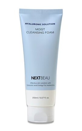 NEXTBEAU-Пінка зволожуюча для вмивання Nextbeau Hyaluronic 150 мл-8809696981035-