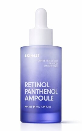 SKIN627-Сироватка для обличчя ампульна Skin627 ретинол і пантенол 34 мл-8809696985309-