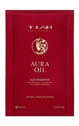 T-LAB-Шампунь для волос T-LAB Professional Aura Oil Duo Shampoo восстанавливающий 15 мл-5060466663251-