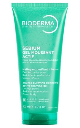 BIODERMA-Гель Bioderma Sebium Actif Очищающий 200 мл-3701129803400