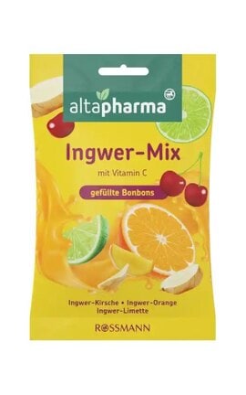 ALTAPHARMA-Леденцы с имбирем и витамином C Altapharma 100 г-4305615615615-