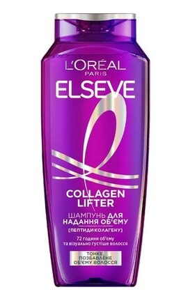 ELSEVE-Шампунь L'Oreal Paris Elseve Collagen Lifter для придания объема тонким, лишенным объема волосам 400 мл-3600524251390-