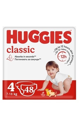 HUGGIES-Підгузки Huggies Classic 4 7-18 кг Jumbo 48 шт-5029053586335-