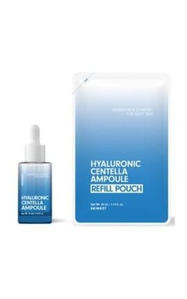 SKIN627-Сироватка для обличчя Skin627 з гіалуроновою кислотою і центеллою 1 флакон з піпеткою 34 мл + 2 саше-запаски -8809696985262-