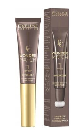 EVELINE-Ультракремовый бронзер для лица Eveline Cosmetics Wonder Match Bronzer 01 14 мл-5903416080008-