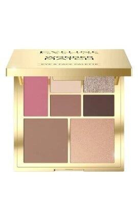 EVELINE-Палетка для контурингу обличчя Eveline Wonder Match 12 г-5903416080282-